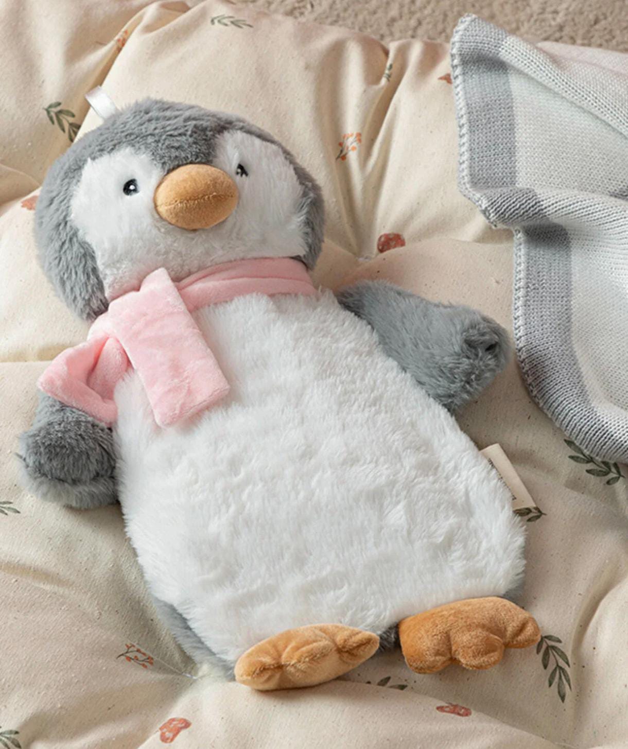 Sıcak Su Torbası & Peluş Karakter: Sevimli LABUBU VE PENGUEN
