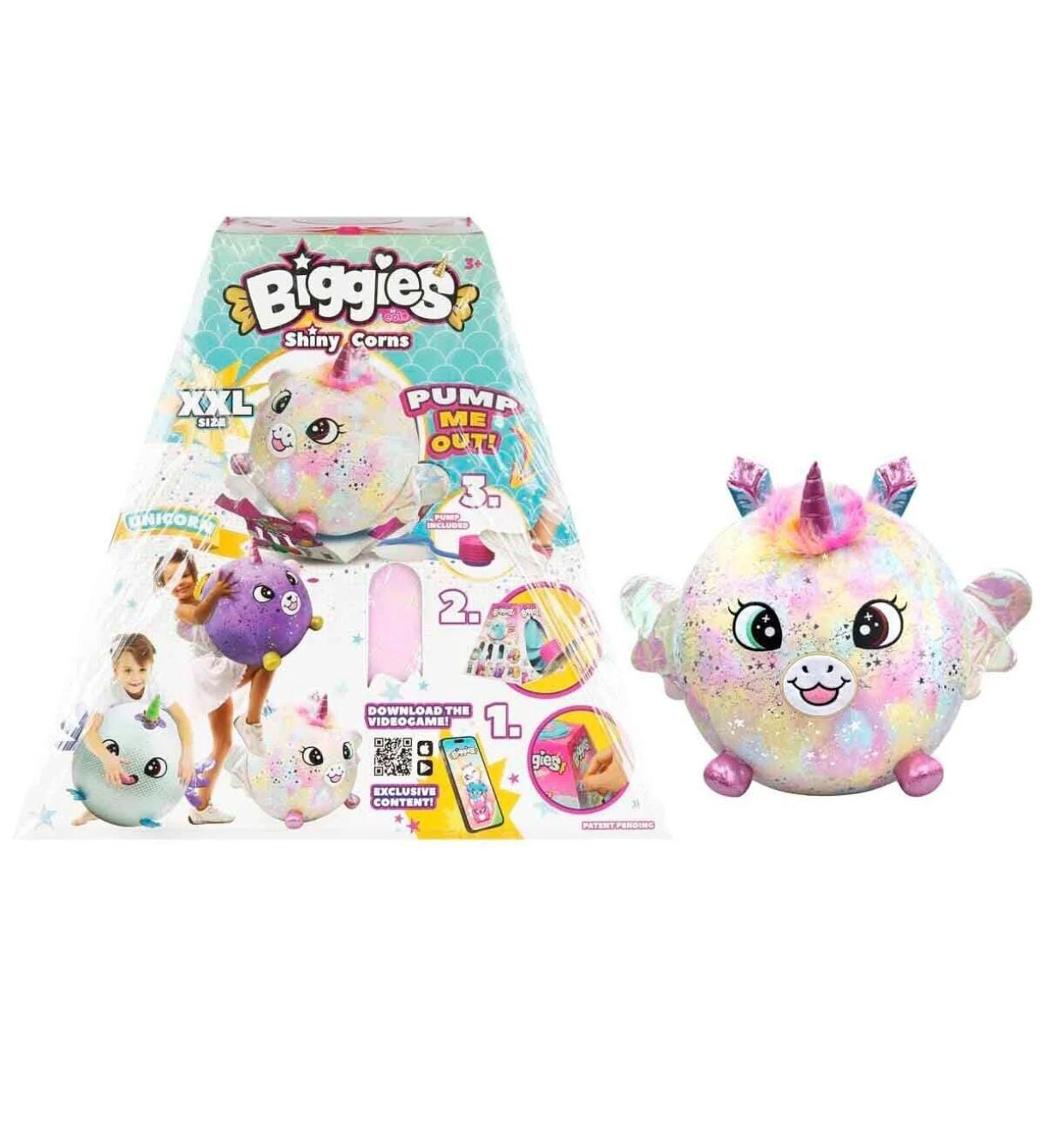 MİSFFİTTENS Şişme Peluş Unicorn XXL Shiny Corns