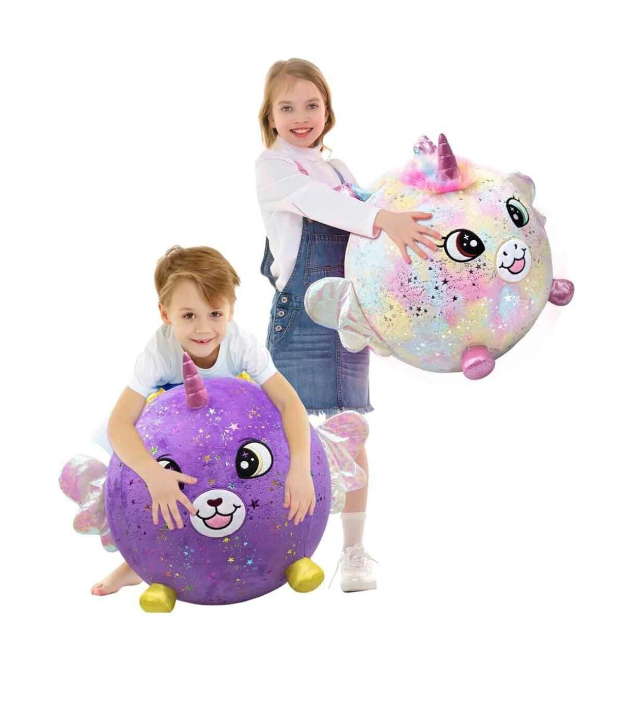 MİSFFİTTENS Şişme Peluş Unicorn XXL Shiny Corns
