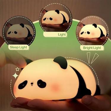 SEVİMLİ PANDA Sensörlü Işık Değiştiren Panda Gece Lambası