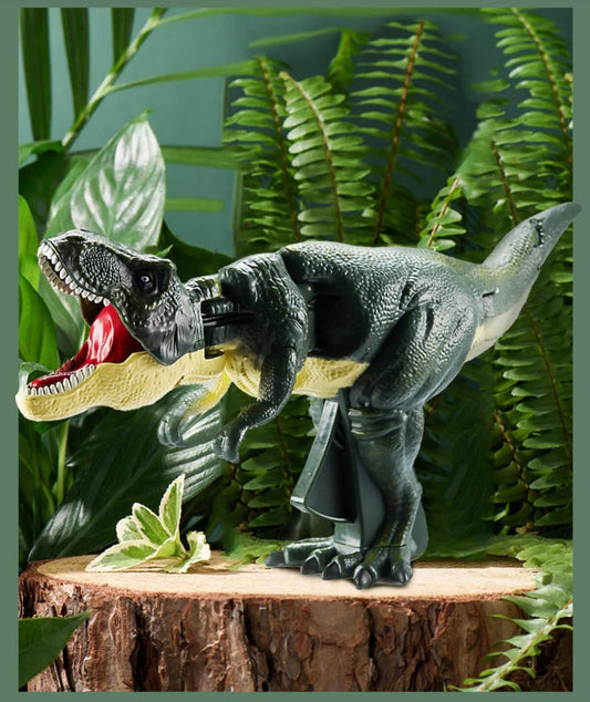 Dinazor Sesli Hareketli Figür T-Rex Çok Eklemli Basma Mekanizmalı 21,5 Cm Dinozor