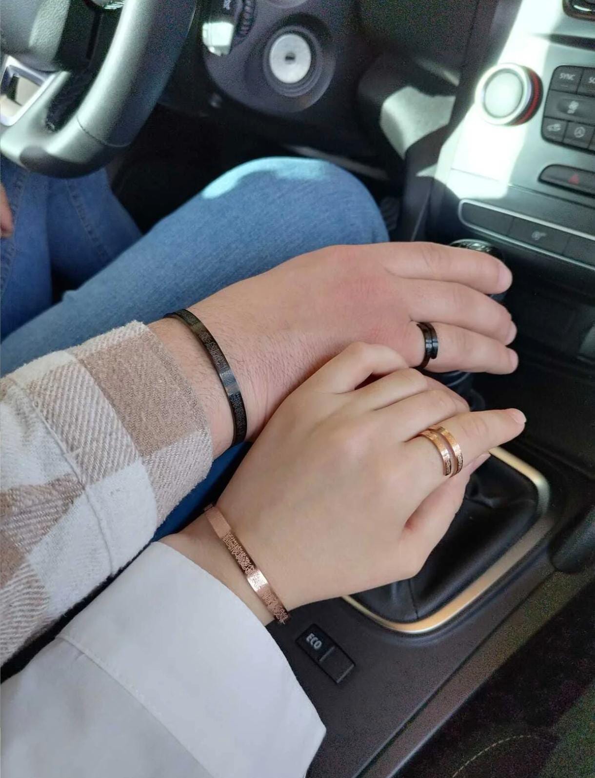 Ayetel kürsi yazılı bileklik TEKLİ